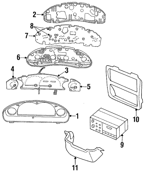 Sound System for 1995 Chrysler Concorde #0