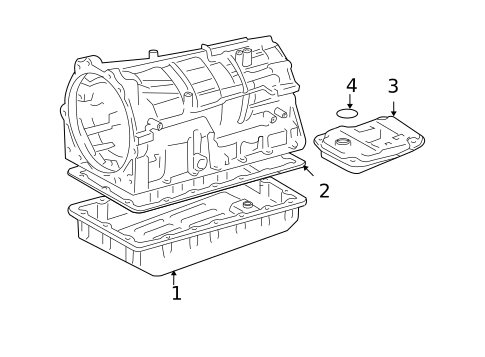 Transmission Components for 2006 Lexus GX470 #0