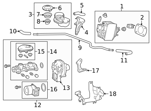 Hydraulic System for 2017 Honda Accord #0