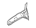 KV6Z17101A89A - Body: Outer Rail for Ford Image