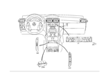2038217458 - Electrical System: Switch for Mercedes-Benz Image