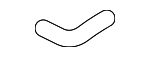 8K0145920C - Belts &amp; Cooling: Radiator Coolant Hose for Audi Image
