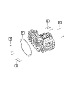 6509977AA - 62TE; 6-Speed; Automatic Transaxle: Double Ended Stud for Chrysler: 200, Town &amp; Country | Dodge: Avenger, Grand Caravan, Journey | Jeep: Gladiator, Grand Cherokee, Wrangler | Ram: C/V, ProMaster 1500, ProMaster 2500, ProMaster 3500 Image