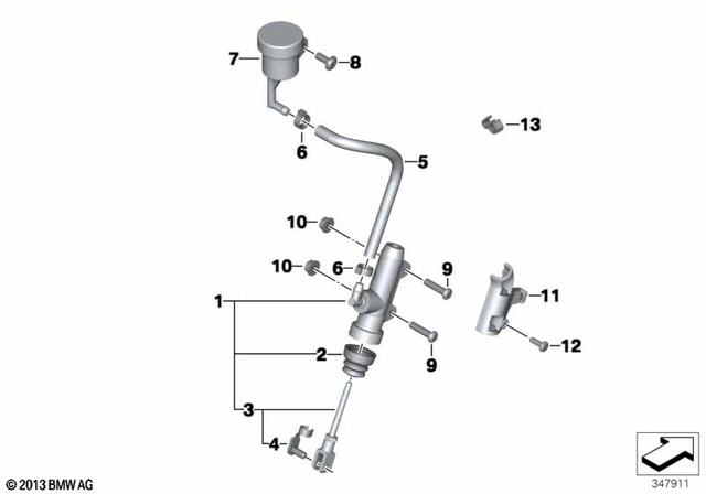 34217686685 - : Expansion Tank            for BMW-Motorrad Image