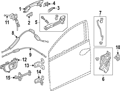 Front Door for 2024 Acura Integra #2