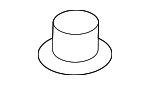 883750E030 - HVAC: A/C Service Valve Cap for Toyota Image