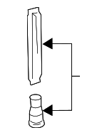 8847412010 - HVAC: Dehydrator for Scion: iM | Toyota: Corolla, Corolla iM, Crown, GR Corolla, Grand Highlander, Highlander, Mirai, Prius, RAV4, RAV4 Prime, Sequoia, Tacoma, Tundra, Venza, Yaris Image