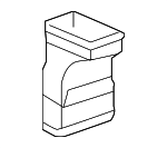 83382TA0A01 - : 2009-2014 Acura TSX - Duct Assembly, L Rear Heater Joint for Acura: TSX Image