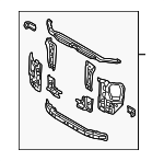 5320160104 - Body: Radiator Support for Lexus: GX470 Image