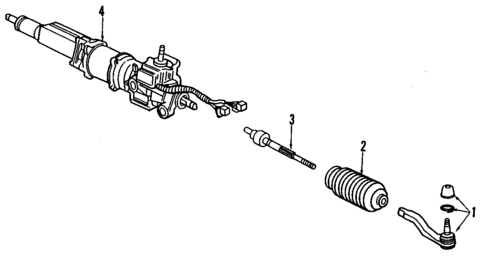 Steering Gear & Linkage for 1992 Acura NSX #3