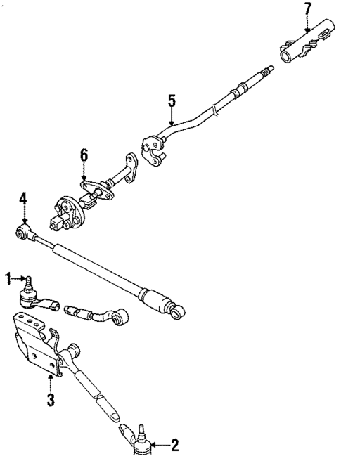 Steering Column & Wheel for 1986 Audi Coupe #0