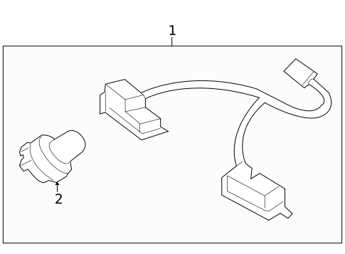 License Lamps for 2011 Kia Soul #0