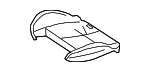 52107240058 - Body: Seat Cushion Pad for BMW Image