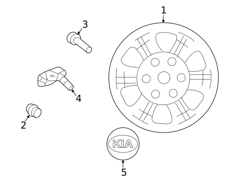 Covers & Trim for 2008 Kia Amanti #0