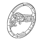 6RN471X7AA - Steering: Steering Wheel for Jeep: Gladiator, Wrangler Image