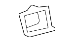 5747506060 - Body: Center Panel Plate for Toyota Image