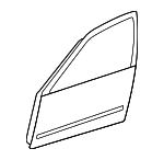 801001Z231 - : Door Shell for Nissan: Altima Image