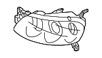 BN8R51031D - : Composite Headlamp for Mazda Image