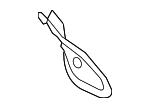 52243SL0209P - Body: Outer Brace for Subaru Image