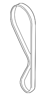 2431222613 - : Timing Belt for Hyundai: Accent Image