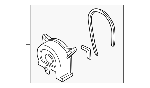 2136022610 - : Engine Timing Cover for Hyundai Image