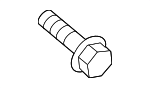 90105A0076 - Electrical: Headlamp Assembly Bolt for Toyota: Avalon, Camry, Highlander, RAV4, Sienna, Tacoma, Tundra, Venza Image