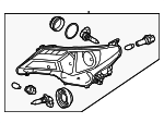 811500R042 - Electrical: Headlamp Assembly for Toyota: RAV4 Image