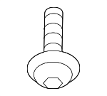 WHT007698 - Body: Under Cover Bolt for Audi: e-tron GT, Q7, Q8, RS Q8, SQ7, SQ8 Image