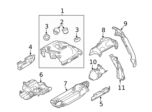 Turbocharger & Components for 2011 BMW X5 #1