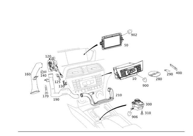 2049000008 - Electrical System: Control Unit for Mercedes-Benz Image image