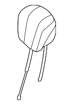 22297049027M48 - Body: Headrest for Mercedes-Benz: S 450, S 560, S 560e, S 63 AMG&amp;reg;, S 65 AMG&amp;reg; Image image