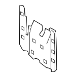 22292088009051 - Body: Adjuster Inner Cover for Mercedes-Benz Image