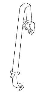 89850S8500WDN - Electrical: Center Seat Belt for Hyundai Image