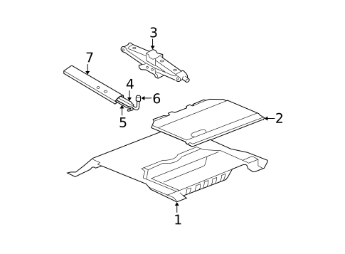 Interior Trim - Rear Body for 2018 Jeep Wrangler JK #0