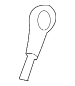 12577660 - Engine: Dipstick for Buick: Lucerne, Terraza | Chevrolet: Impala, Malibu, Monte Carlo, Uplander | Pontiac: G6, Montana | Saturn: Aura, Relay, Vue Image