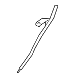 12592934 - Engine: Oil Tube for Buick: Lucerne, Terraza | Chevrolet: Impala, Malibu, Monte Carlo, Uplander | Pontiac: G6, Montana | Saturn: Aura, Relay, Vue Image