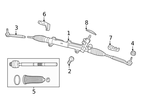 Steering Gear & Linkage for 2014 Chrysler 300 #0