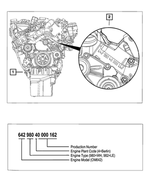68036611AB - 3.0L Turbo Diesel; Engine: Complete Engine for Mopar Image