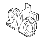 LR108387 - Electrical: Horn for Land Rover: Discovery Sport, Range Rover Evoque Image