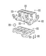 RL114430AD - Engine 2.4L Four Cylinder (Turbo): Short Block for Chrysler: PT Cruiser | Dodge: Neon Image