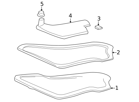 Transaxle Parts for 2006 Pontiac Montana #1