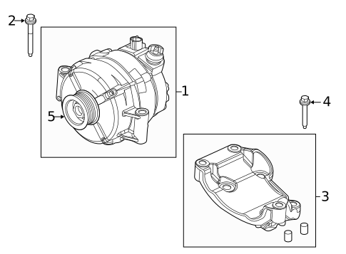 Alternator/Generator & Related Components for 2015 Ford F-250 Super Duty #0