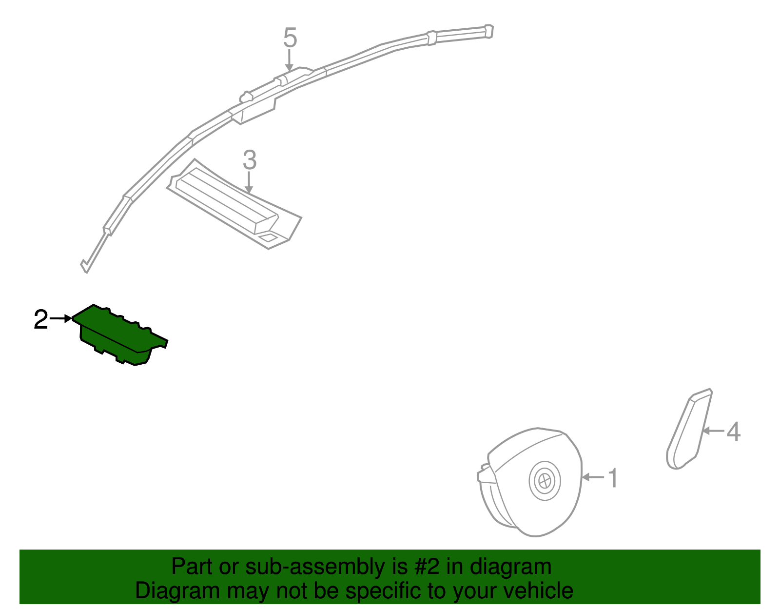 Passenger Inflator Module - BMW (72-12-9-273-660)
