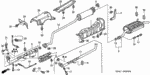 36533PLD000 - Electrical/Exhaust/Heater/Fuel: CLAMP, OXYGEN SENSOR for Honda Image