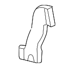 3F2Z19C680AA - Body: Rear Duct for FORD Image