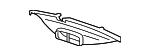 3F2Z18490AA - Body: Defroster Duct for FORD Image