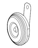 865200R010 - Electrical: Low Note Horn for Scion: xD | Toyota: 4Runner, Camry, Celica, Corolla, Corolla Cross, Highlander, Land Cruiser, Prius, Prius Prime, RAV4, RAV4 Prime, Yaris Image