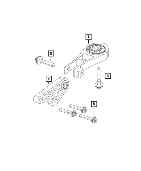 Engine Mounting for 2020 Jeep Compass #8