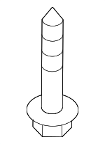 998650612 - Body: Dome Lamp Assembly Screw for Mazda: 3 Image