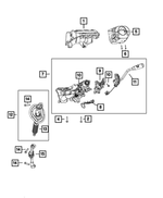 6507599AA - Steering: Hex Head Bolt for Mopar Image